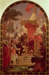 Le roi Jean accordant la Magna Carta en 1215, 1900